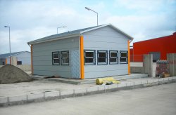 Prefabricated work site project for Ufuk Boru Company was completed