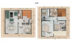 Double Storey Prefab Houses Plans