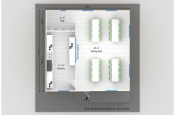 Prefabricated Dining Halls Plans