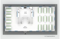 Prefabricated Dining Halls Plans