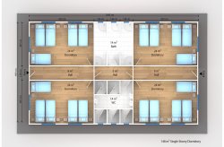 Prefabricated Dormitory Plans