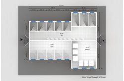 Prefabricated WC-Shower Units Plans