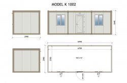 Sandwich Panel Container Plans