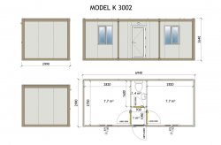 Sandwich Panel Container Plans