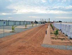 Instalasi Managemen Modular  Kabin Di Senegal Selesai