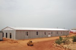 Konstruksi Prefabrikasi tempat kerja di Senegal