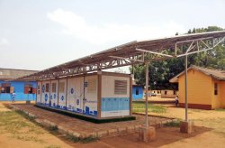 Kontainer generasi baru Karmod telah di gunakan untuk penyimpanan energi solar di Nigeria
